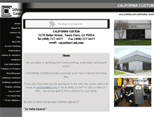 Tablet Screenshot of cacustom.com